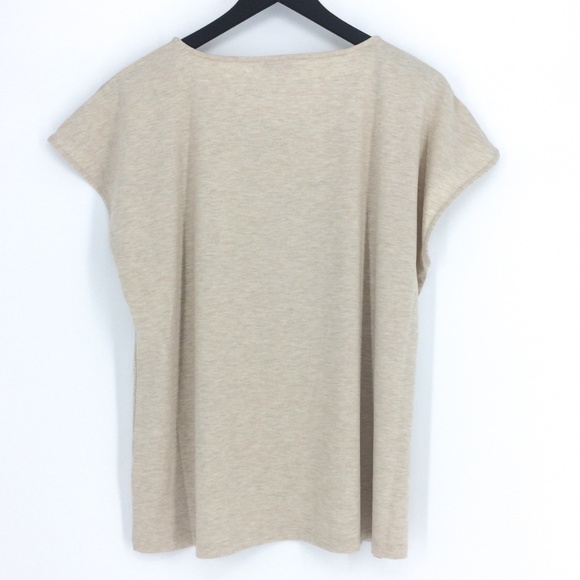 ROSE + OLIVE Embroidered Cap Sleeve Top - Picture 5 of 8